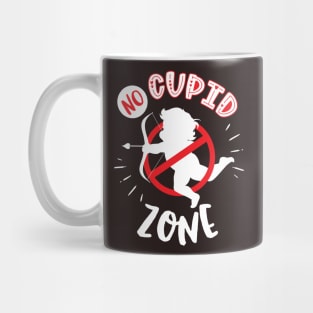 No Cupid Zone Mug